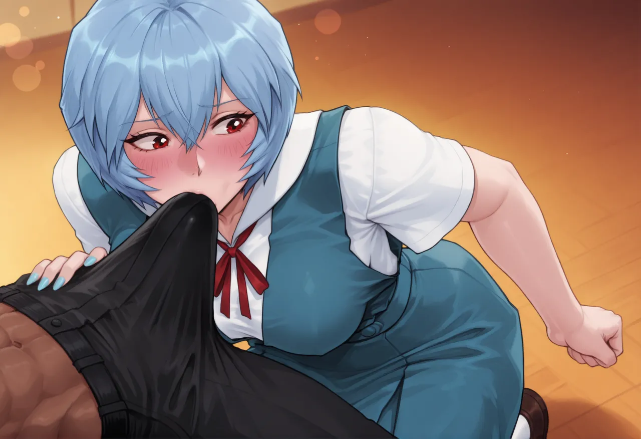 REI AYANAMI - EVANGELION - 140+ IMAGES kranken ai generated Page.42