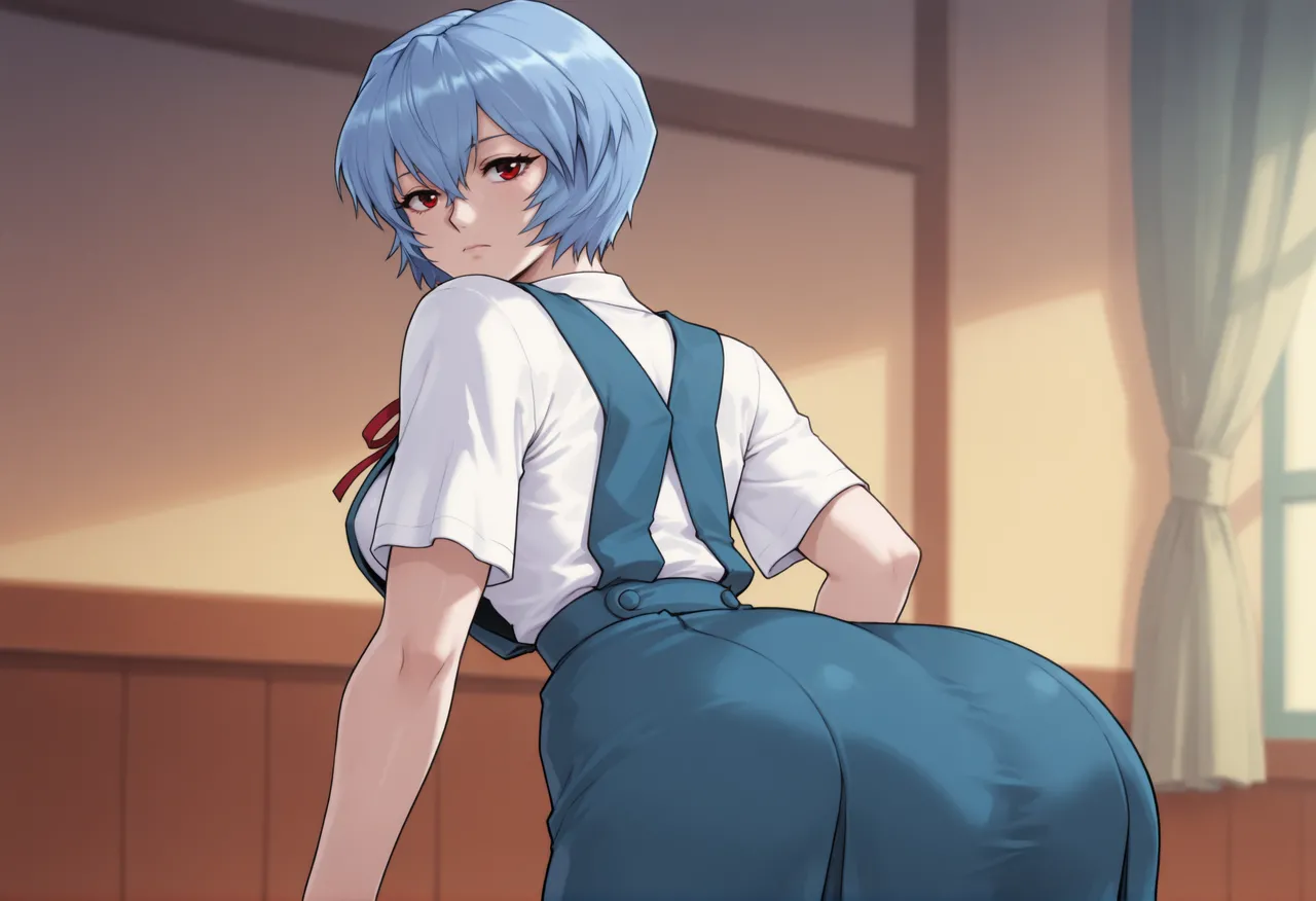 REI AYANAMI - EVANGELION - 140+ IMAGES kranken ai generated Page.6