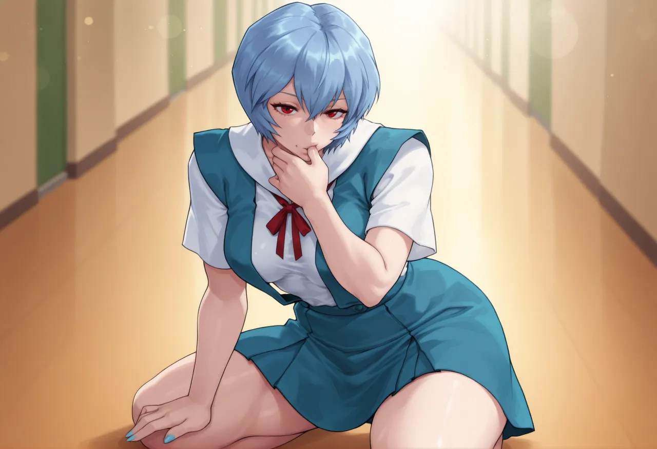 REI AYANAMI - EVANGELION - 140+ IMAGES kranken ai generated Page.7