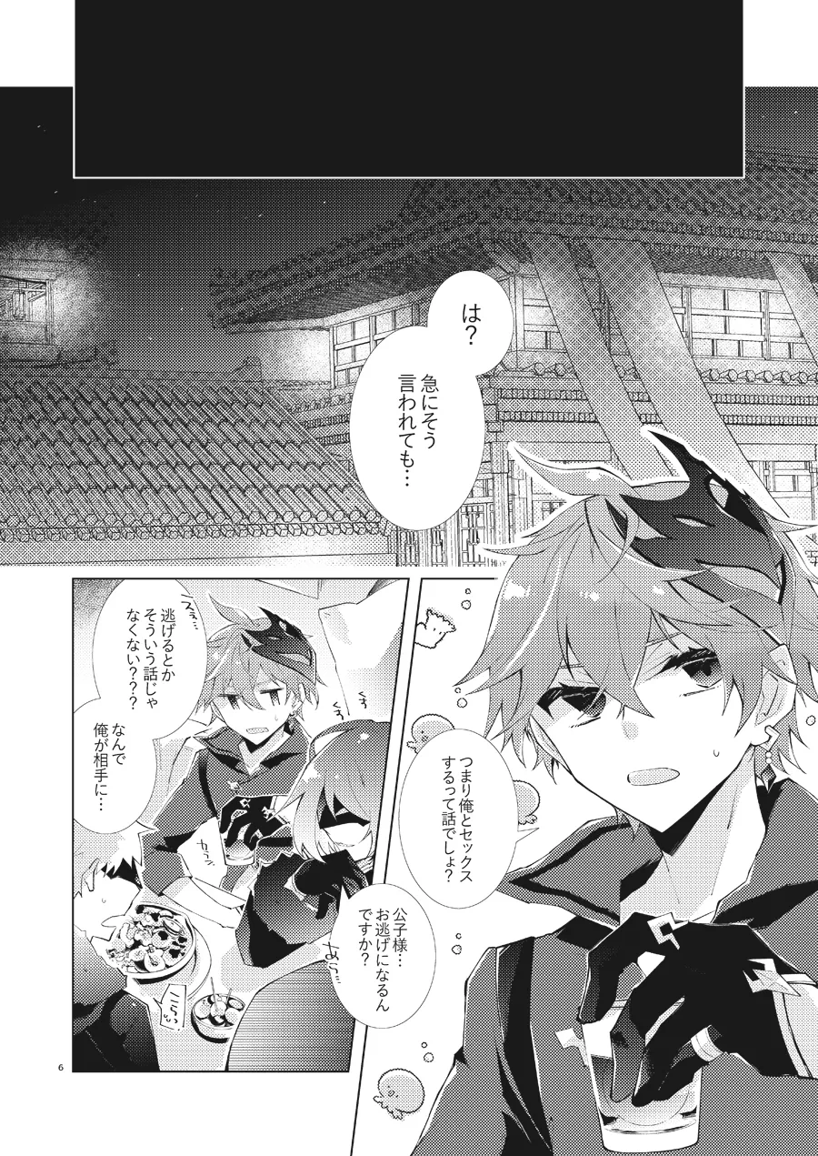 部下だって公子様とワンナイトしたい Page.5