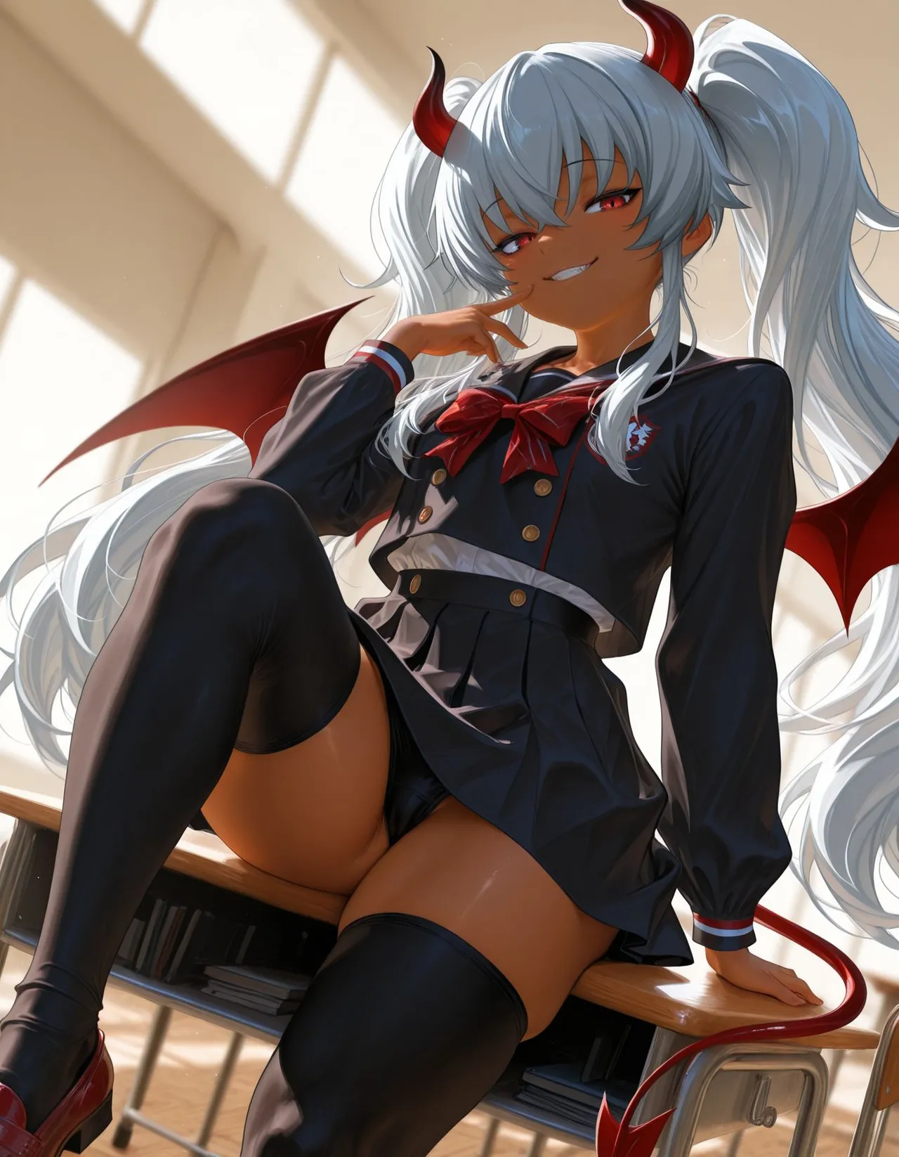 褐色#182 グリムアロエ grim aloe nsfw 褐色生活_DSL ai generated Page.12