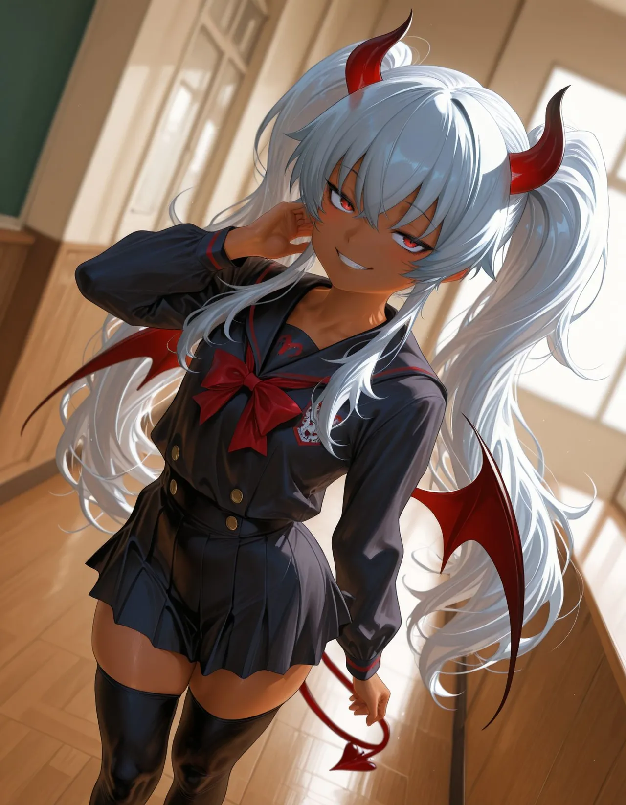 褐色#182 グリムアロエ grim aloe nsfw 褐色生活_DSL ai generated Page.13