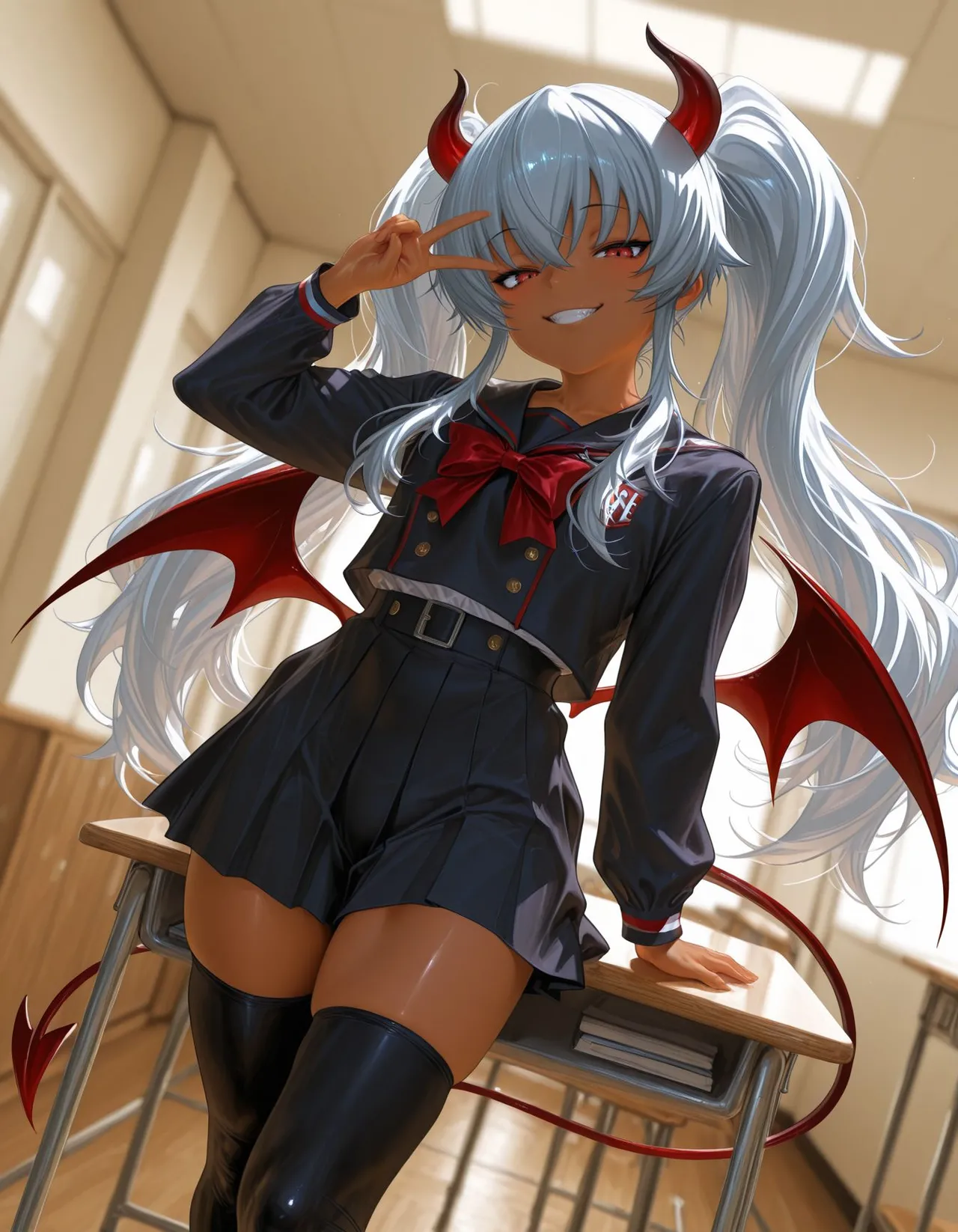 褐色#182 グリムアロエ grim aloe nsfw 褐色生活_DSL ai generated Page.14