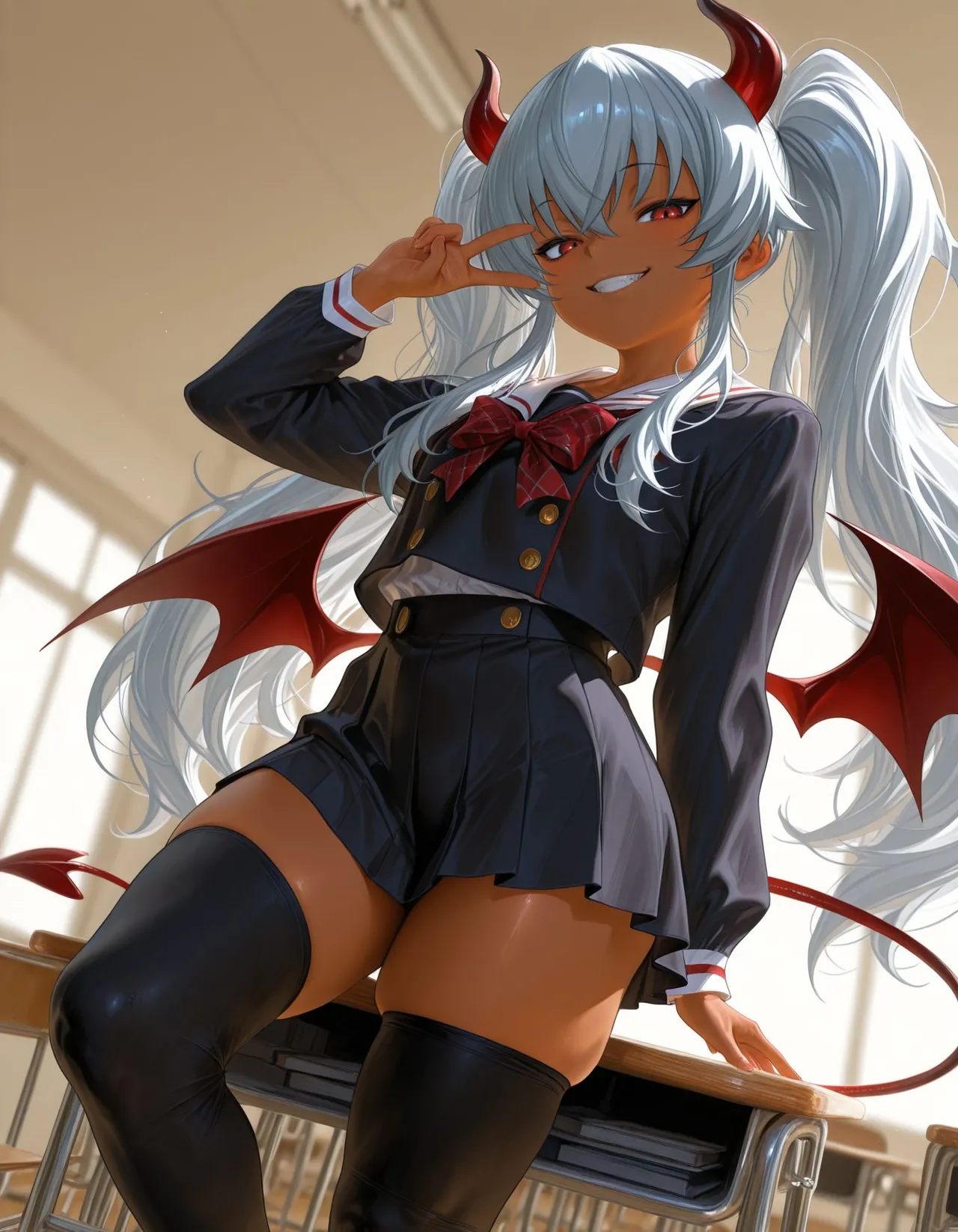 褐色#182 グリムアロエ grim aloe nsfw 褐色生活_DSL ai generated Page.15