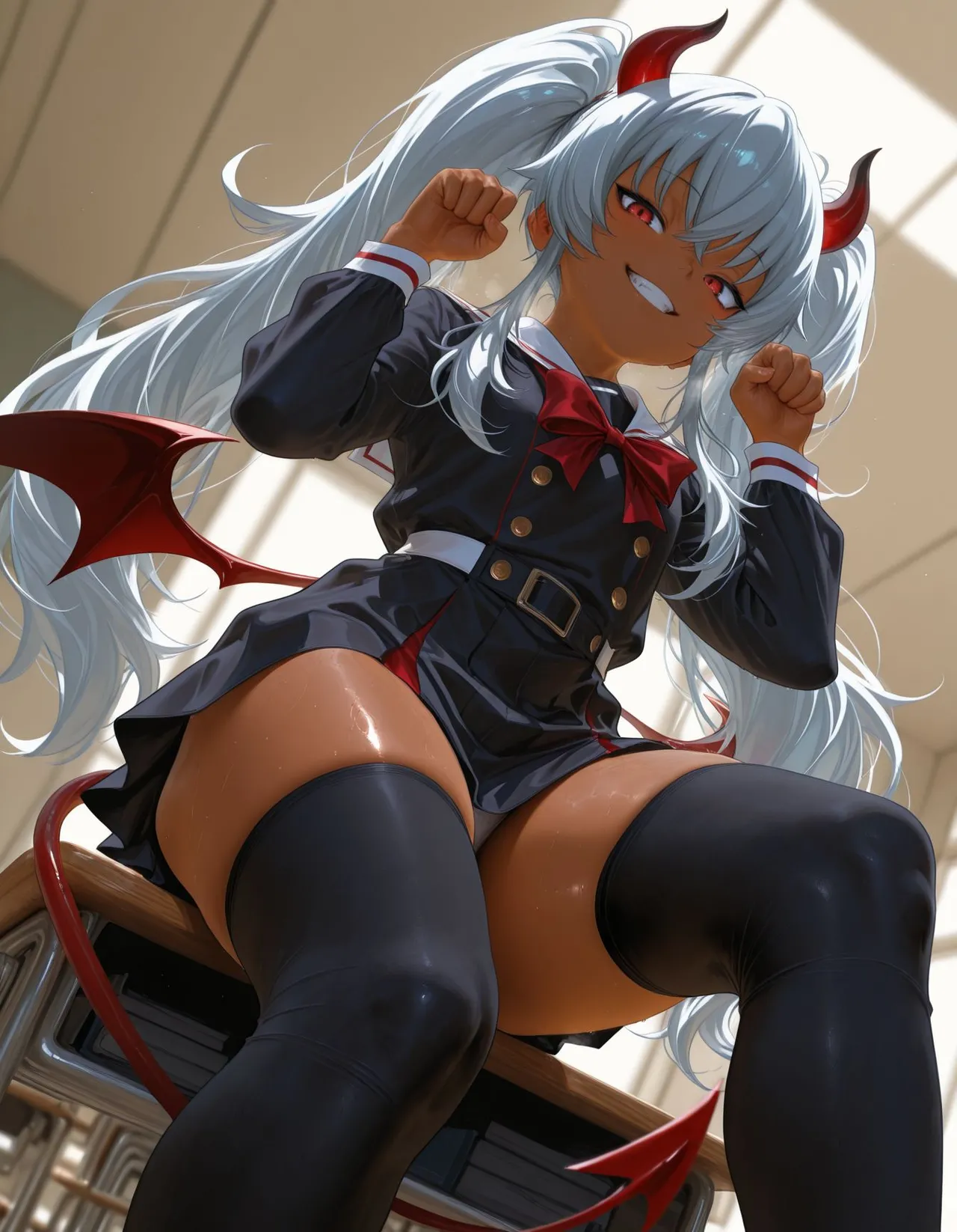 褐色#182 グリムアロエ grim aloe nsfw 褐色生活_DSL ai generated Page.19