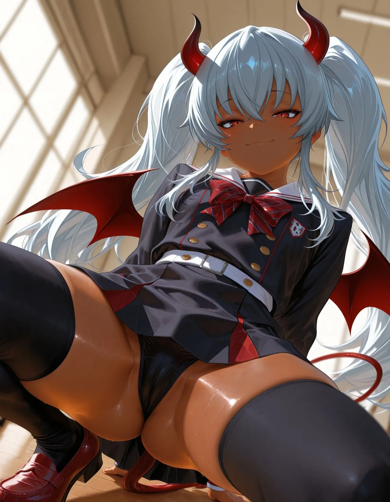 褐色#182 グリムアロエ grim aloe nsfw 褐色生活_DSL ai generated Page.24