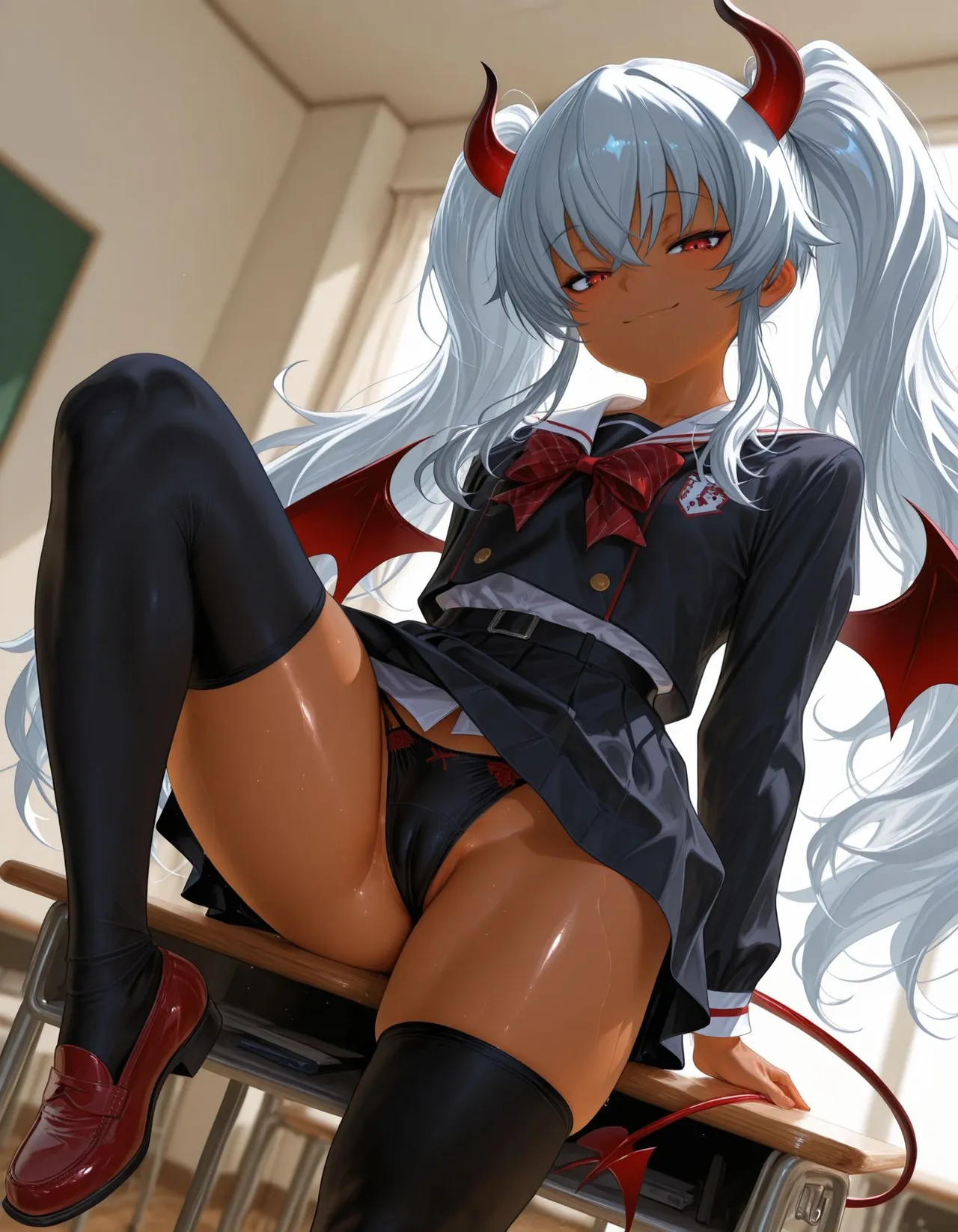 褐色#182 グリムアロエ grim aloe nsfw 褐色生活_DSL ai generated Page.25