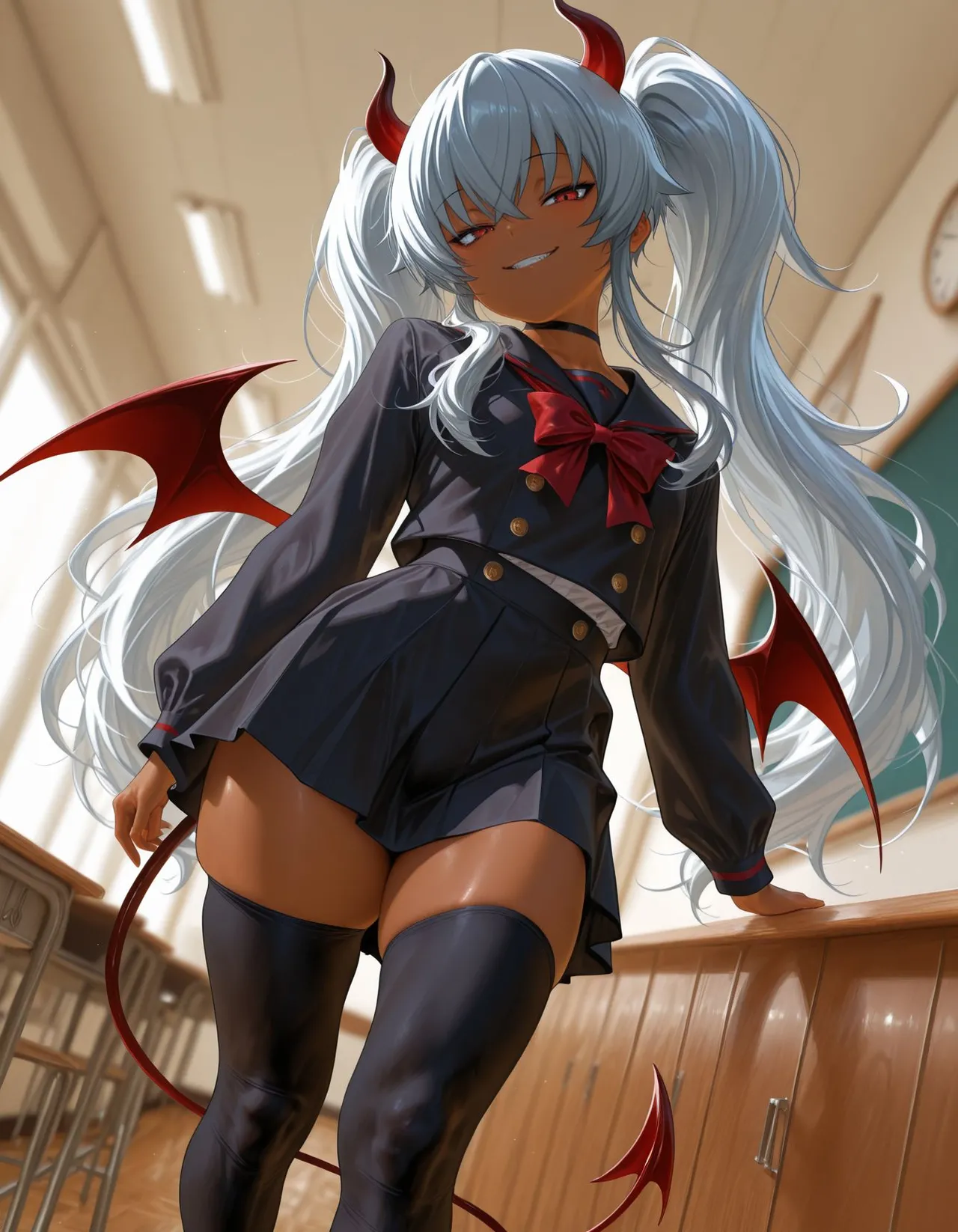 褐色#182 グリムアロエ grim aloe nsfw 褐色生活_DSL ai generated Page.4