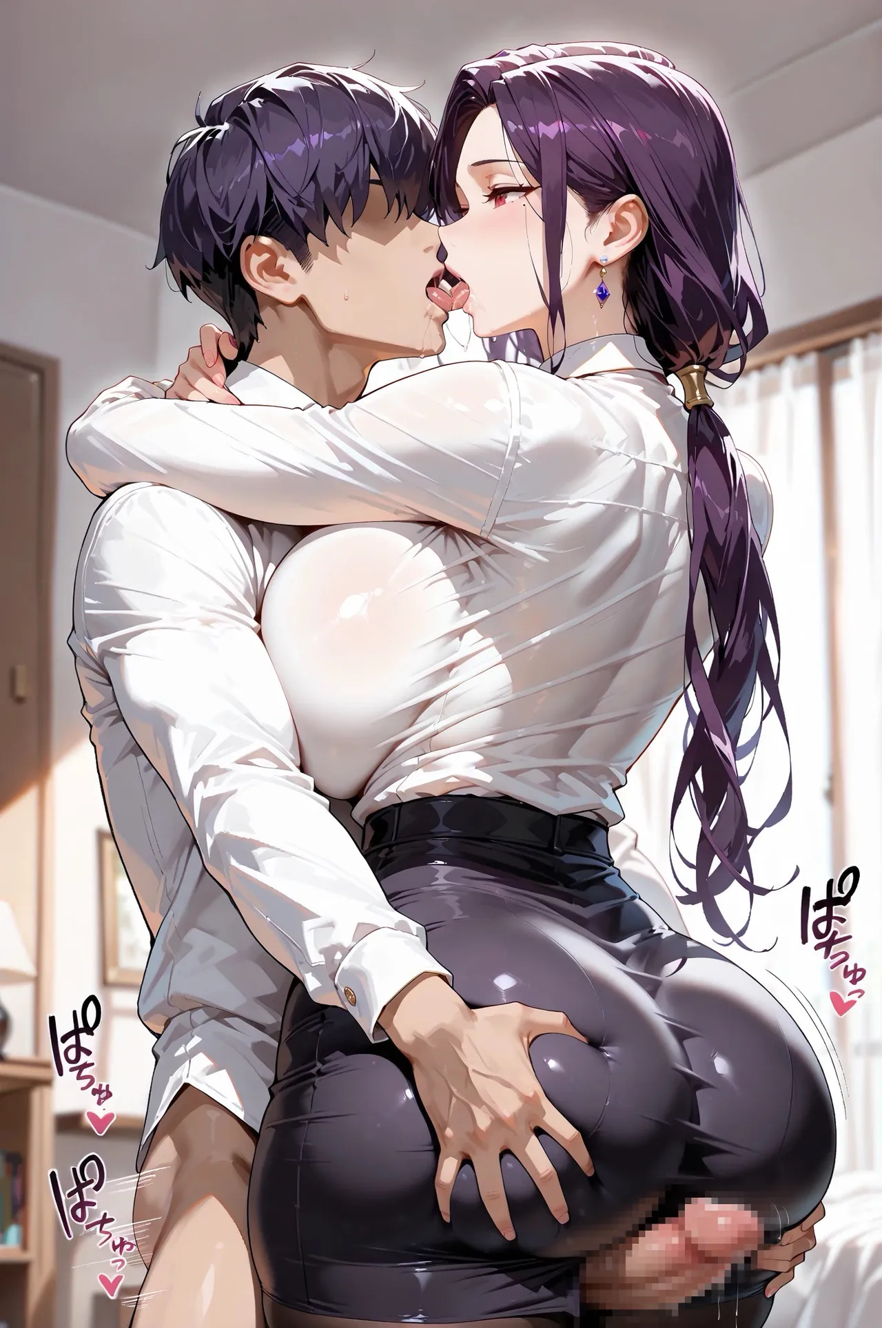 【SILVER】original milf , ice queen お姉さん ai generated Page.38