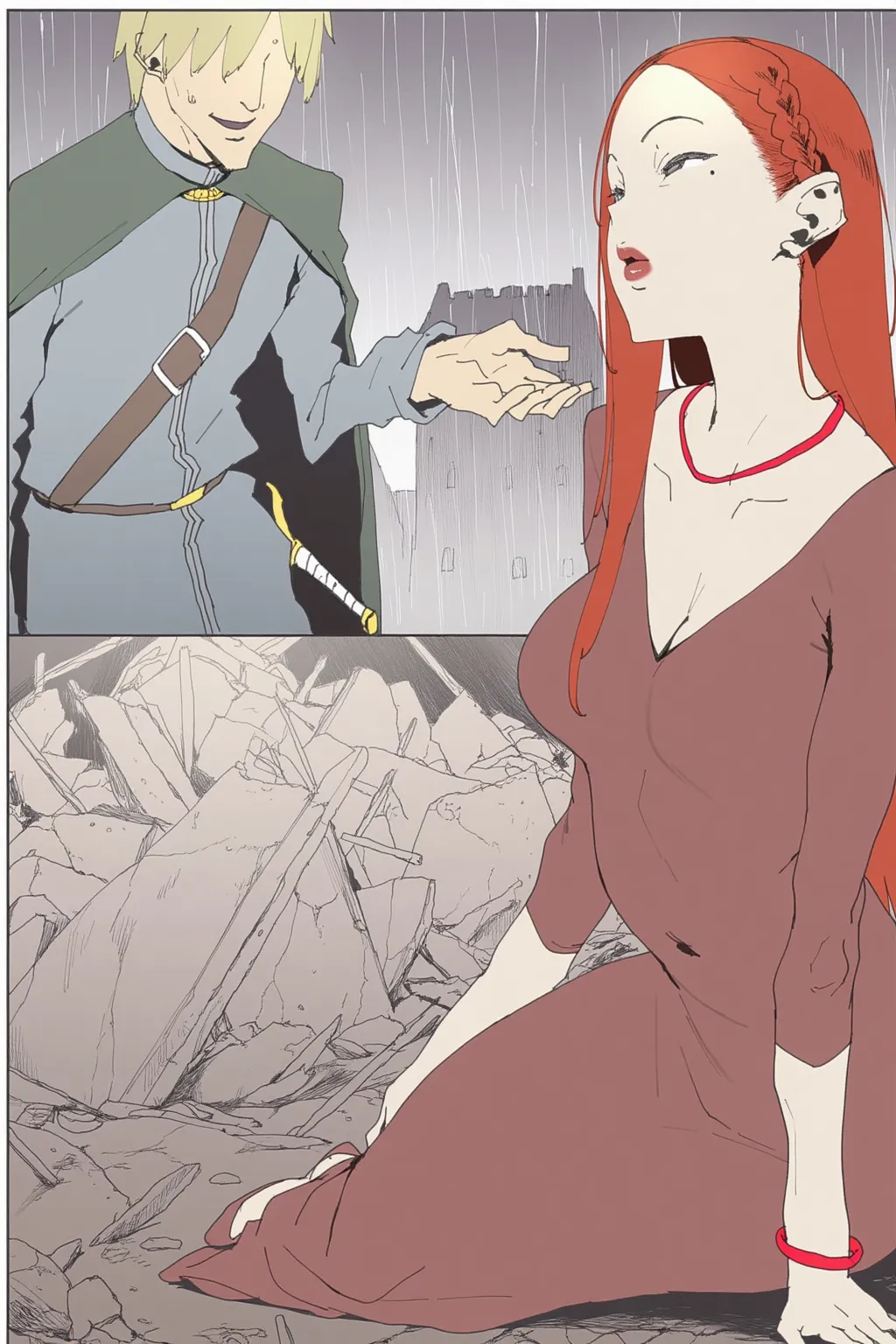 Ame no Naka no Hiru towa... Page.3