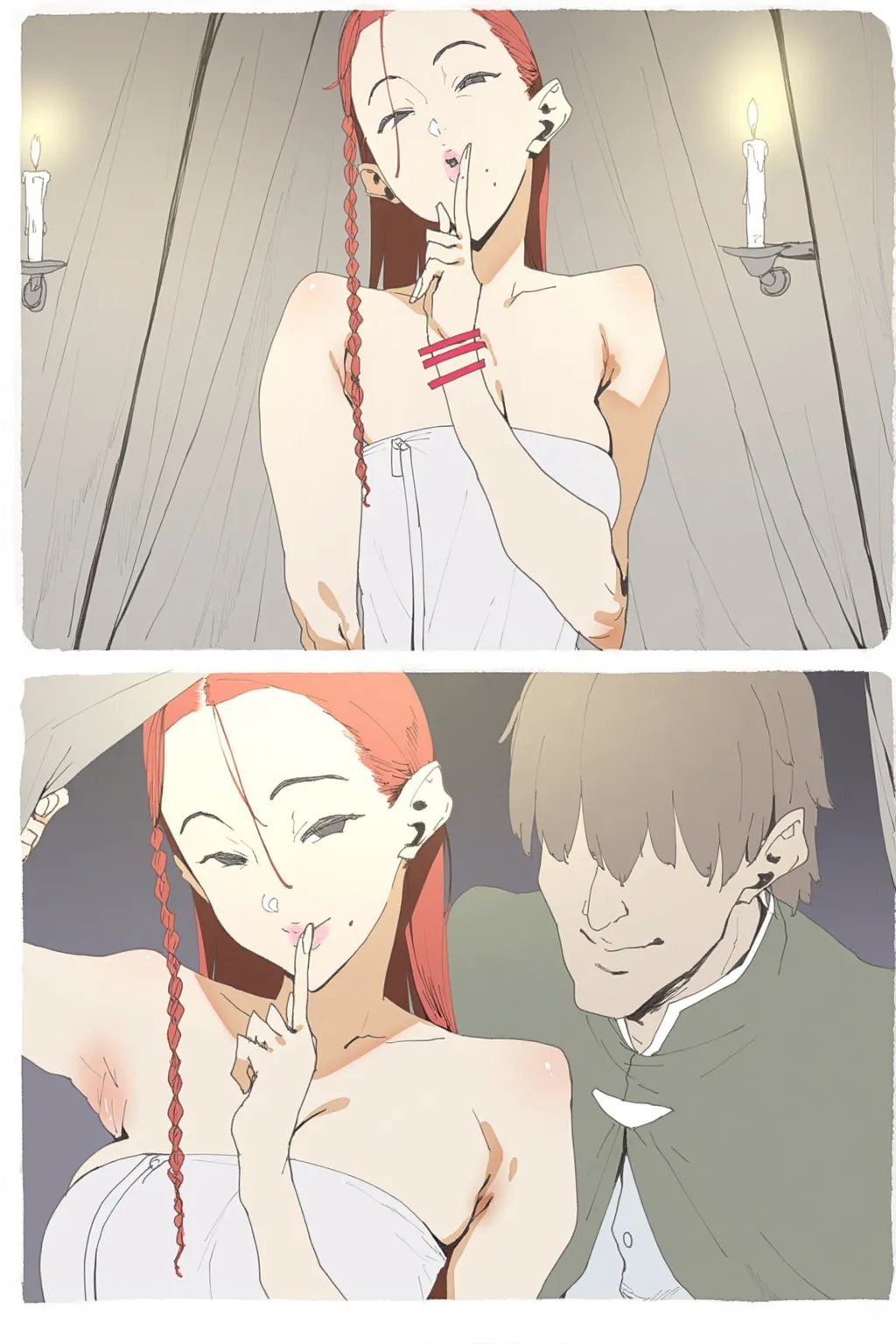 Ame no Naka no Hiru towa... Page.8