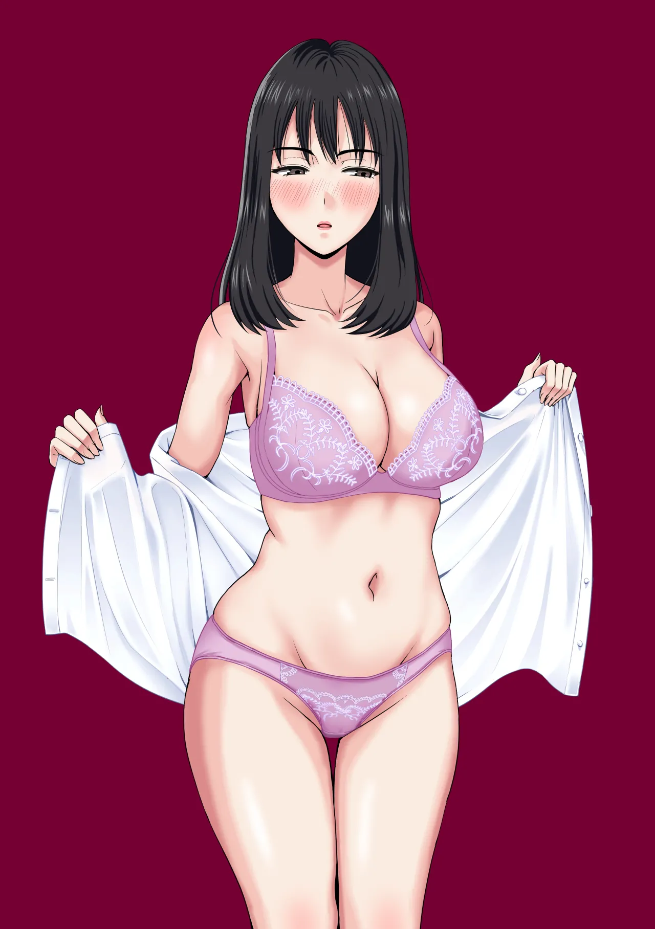 義父との体の相性が良過ぎてメス堕ちさせられてしまった話 Page.38