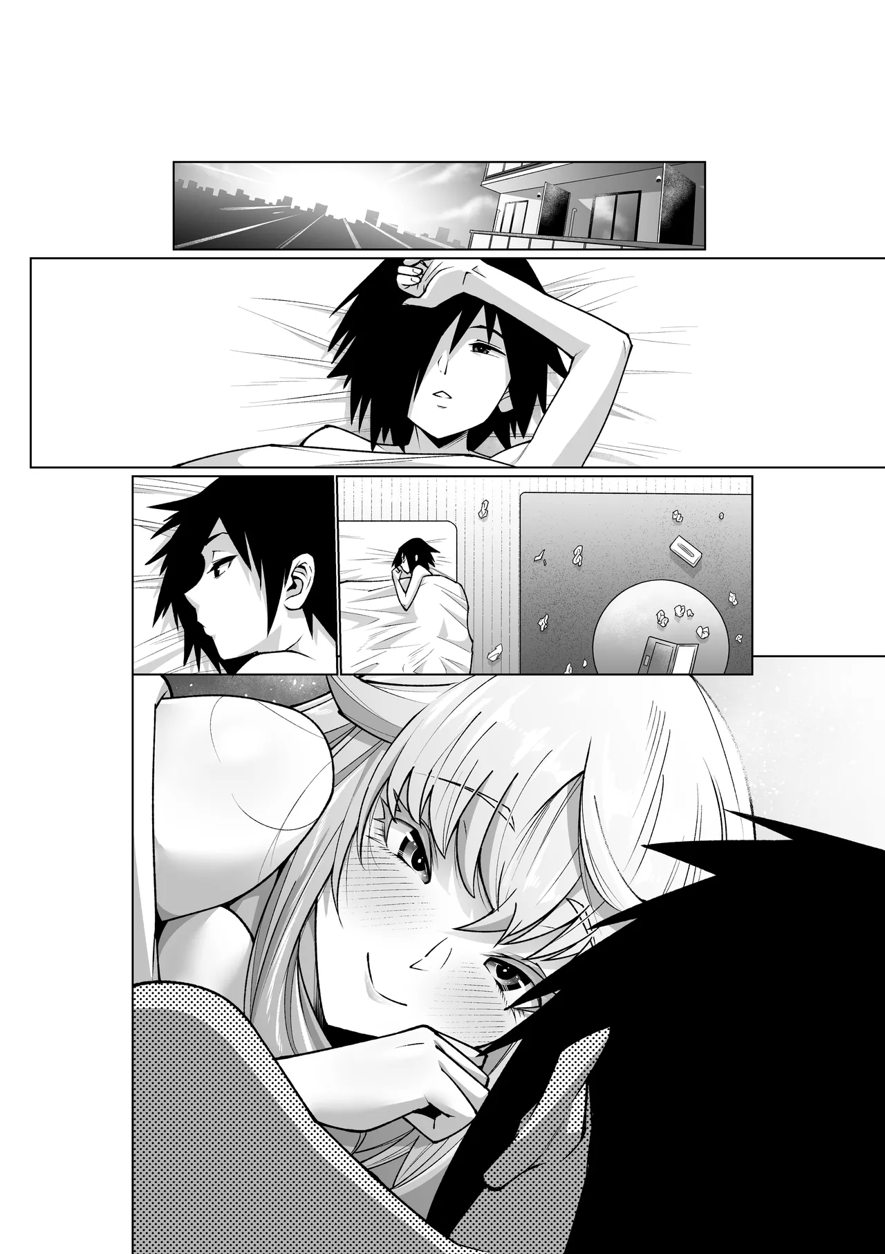 クーデレ金髪人妻全裸家政婦さんが病んだ僕に優しくしてくれたお話。02 Page.128