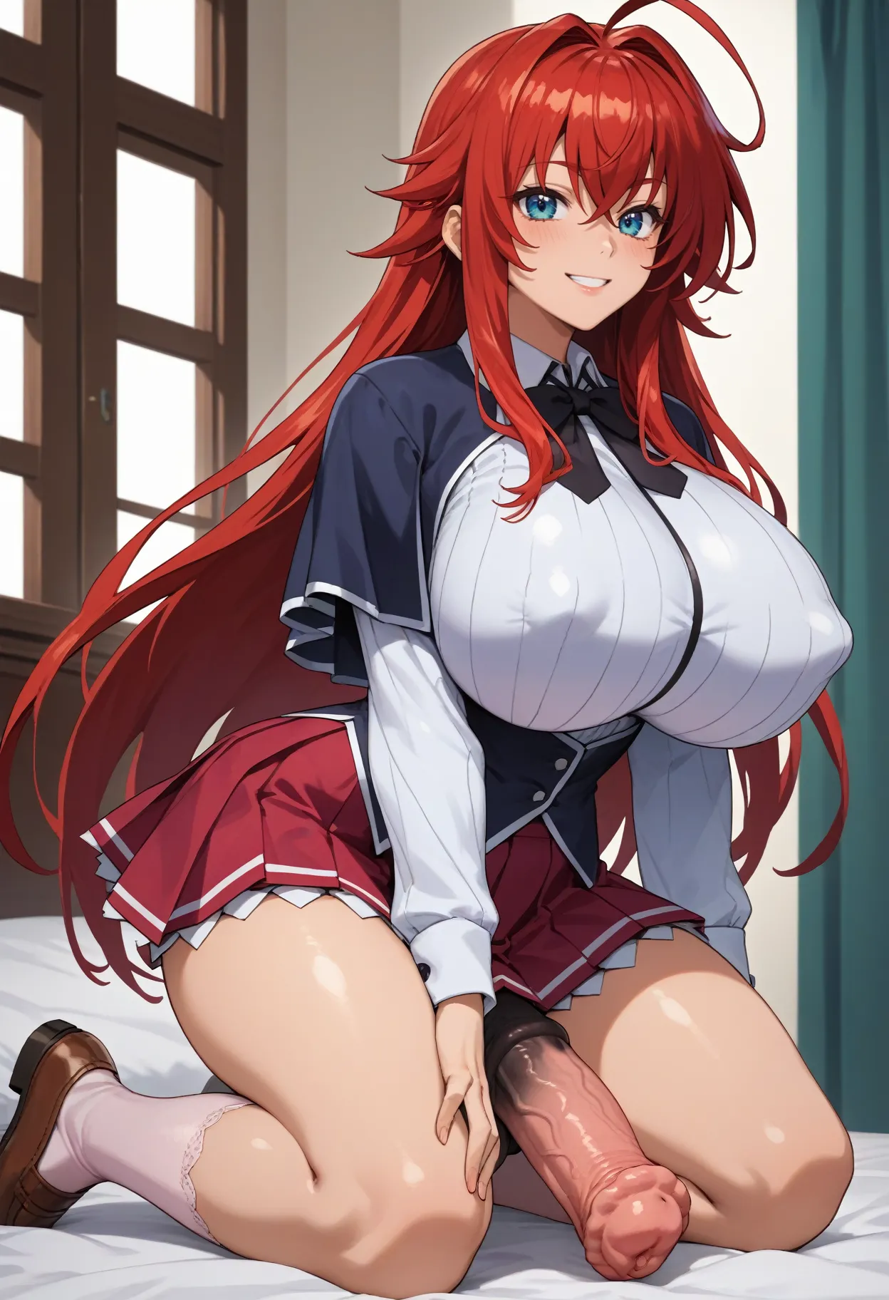 Rias Gremory | High School DxD | Horsecock futa fourt2 ai generated Page.2