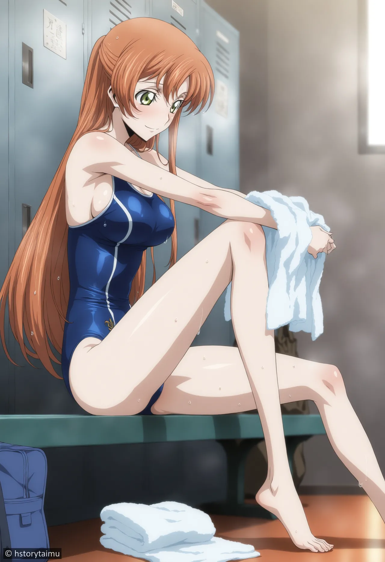 Shirley Fenette after Swim Training Page.5