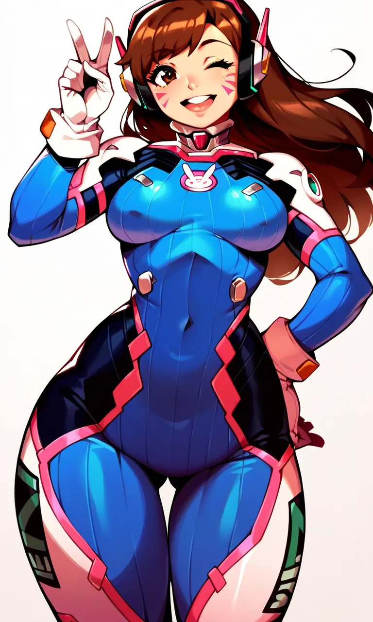 Overwatch - Dva daidoujipv ai generated Page.2