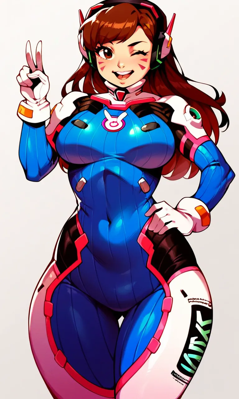 Overwatch - Dva daidoujipv ai generated Page.3