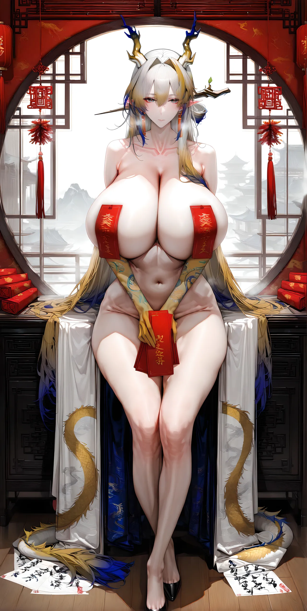 2025 新年快乐丨Happy New Year丨謹賀新年 巨乳加大分 jrjdf ai generated Page.337