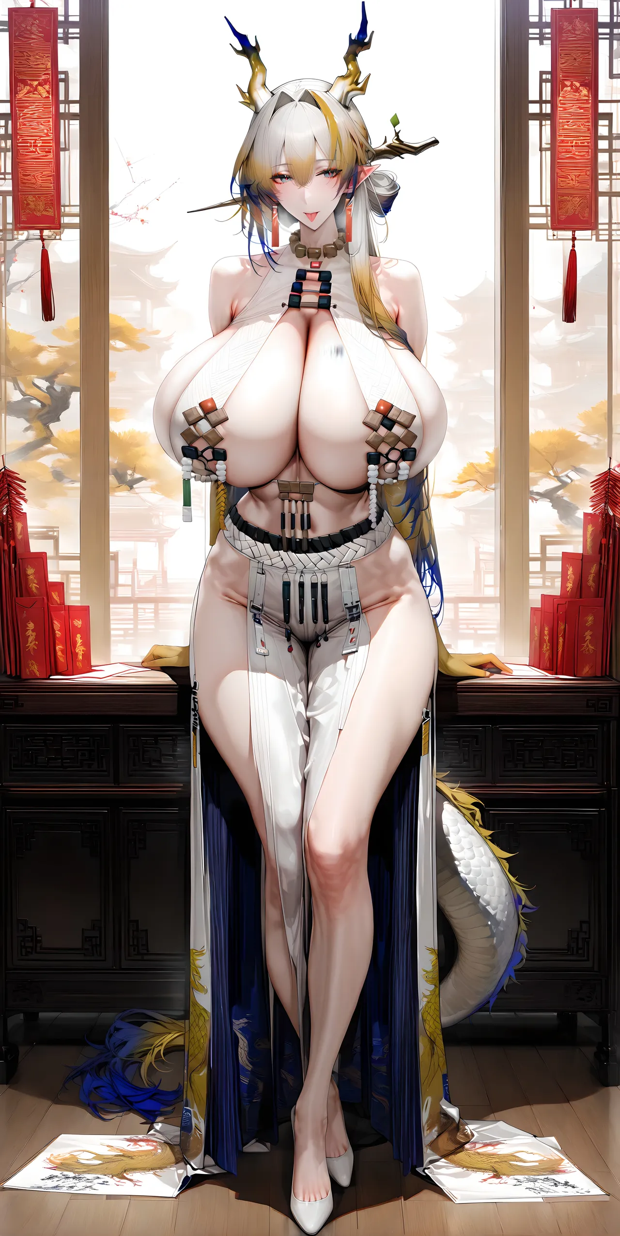 2025 新年快乐丨Happy New Year丨謹賀新年 巨乳加大分 jrjdf ai generated Page.345