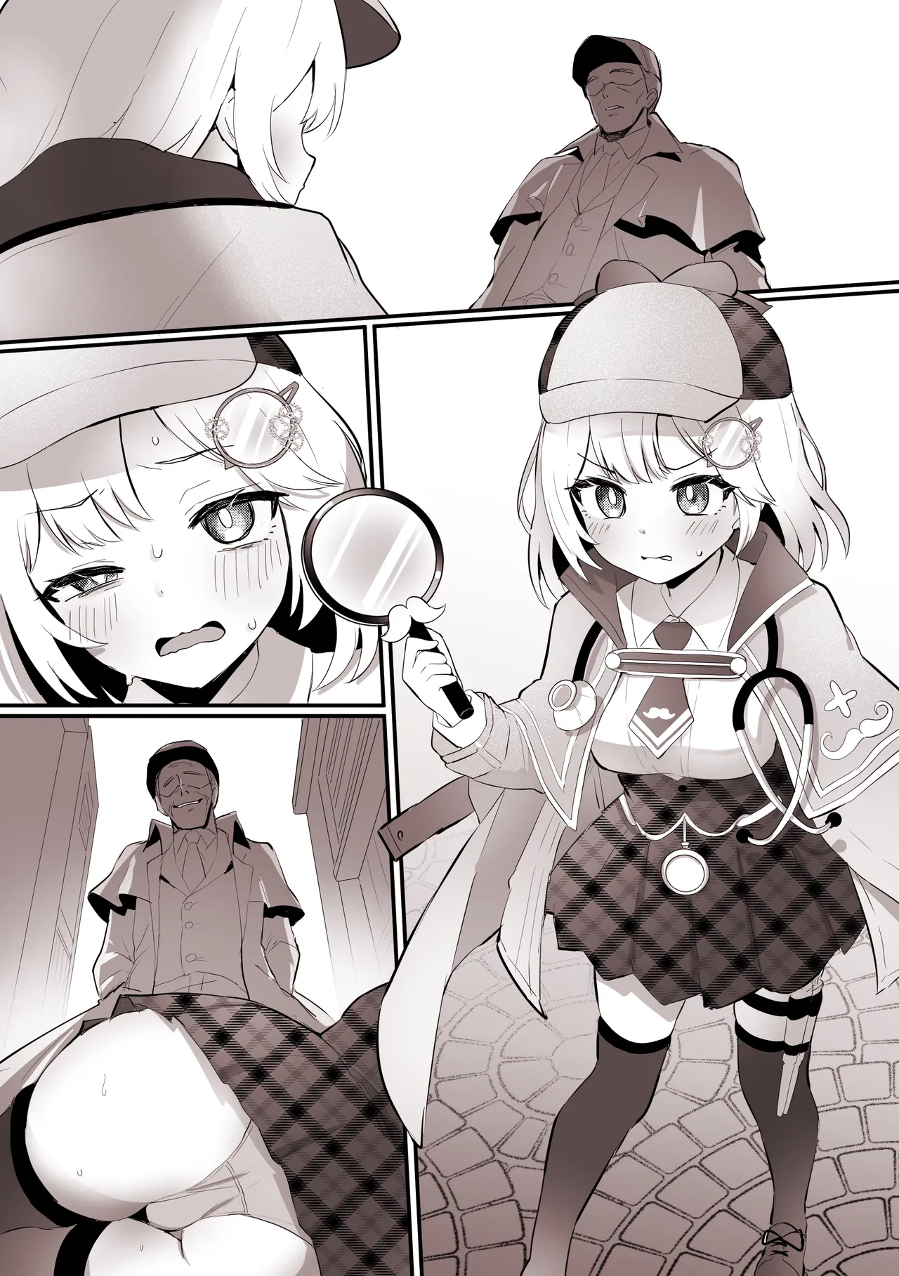 自分の処女を奪った犯人に、アナルも奪われる アメ〇ア Page.9