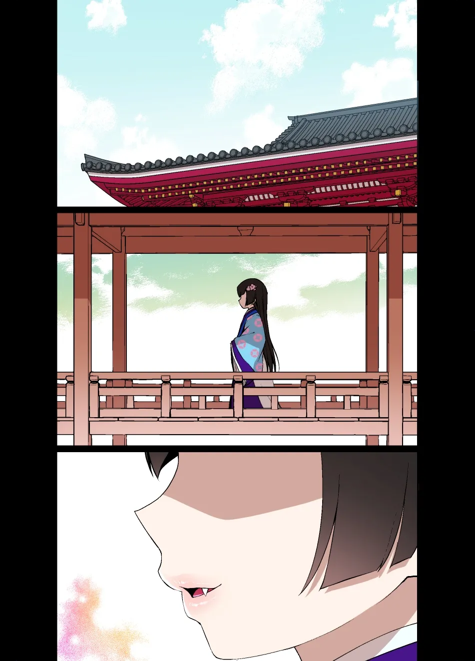 淫魔に見初められた平安貴族のふたなり姫 漫画 Page.49