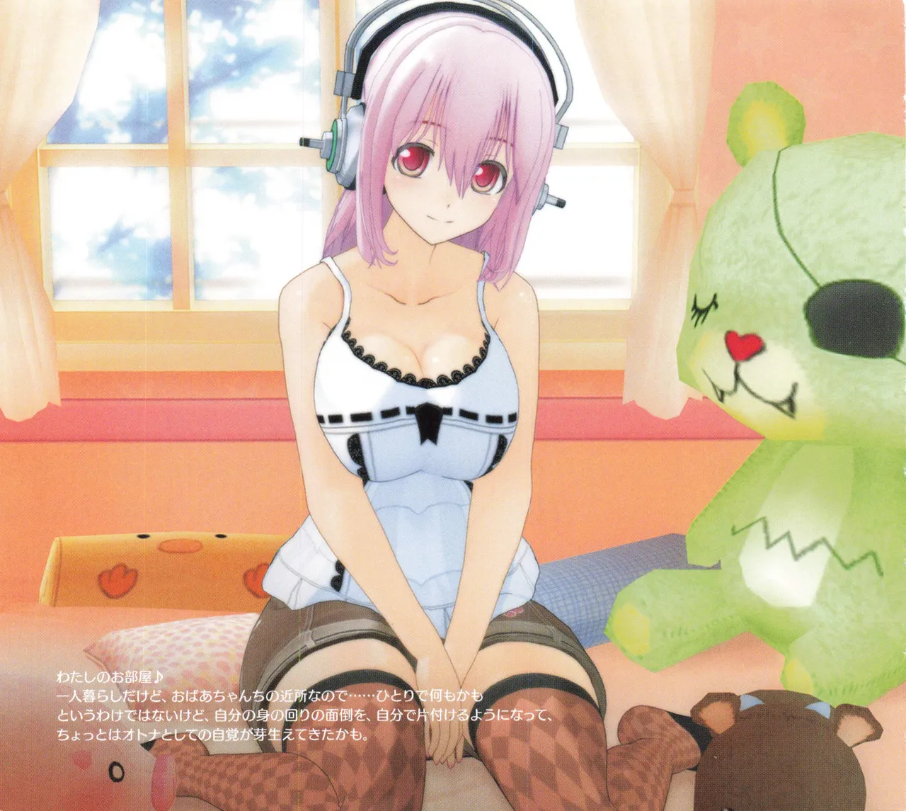Sonicomi Limited Edition Super Sonico Private Book Page.17