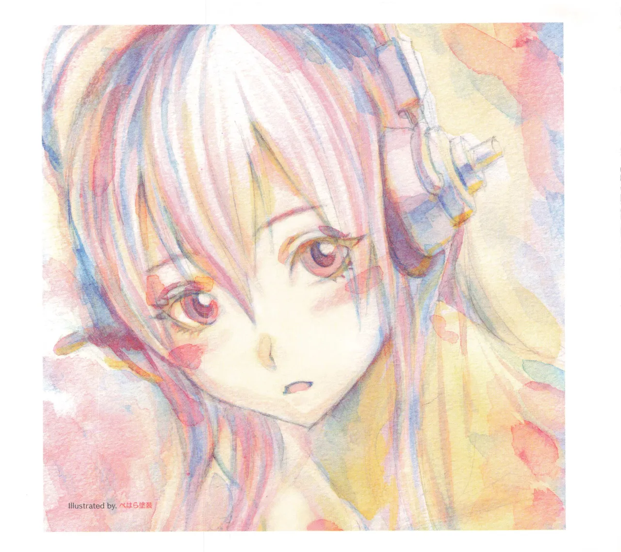 Sonicomi Limited Edition Super Sonico Private Book Page.31