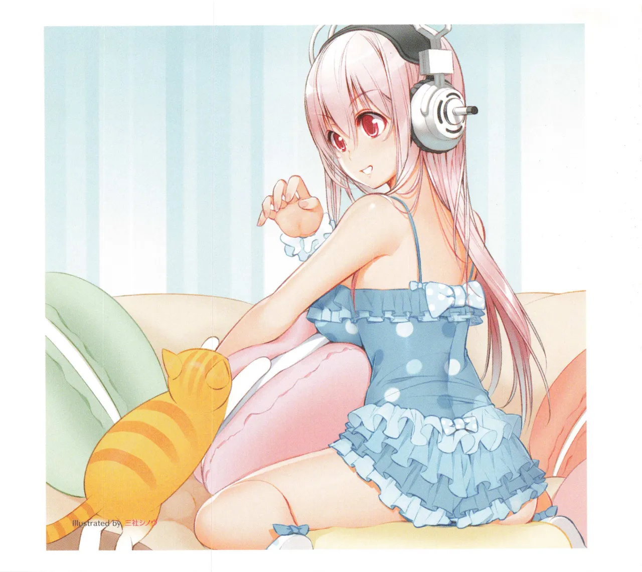 Sonicomi Limited Edition Super Sonico Private Book Page.33