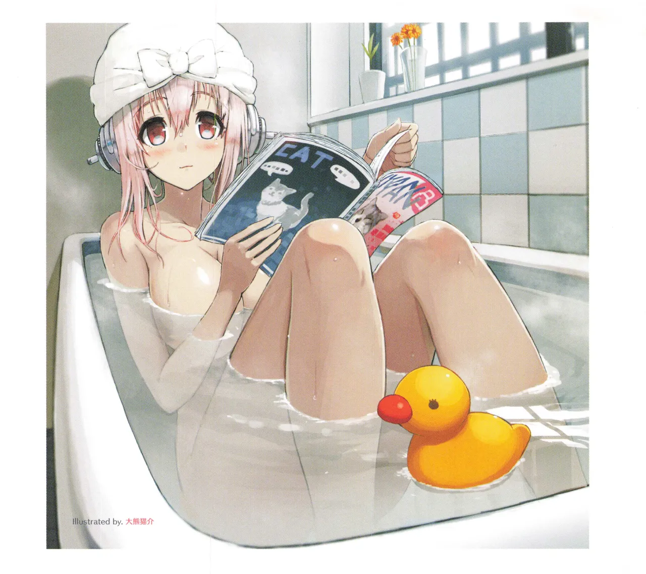 Sonicomi Limited Edition Super Sonico Private Book Page.35