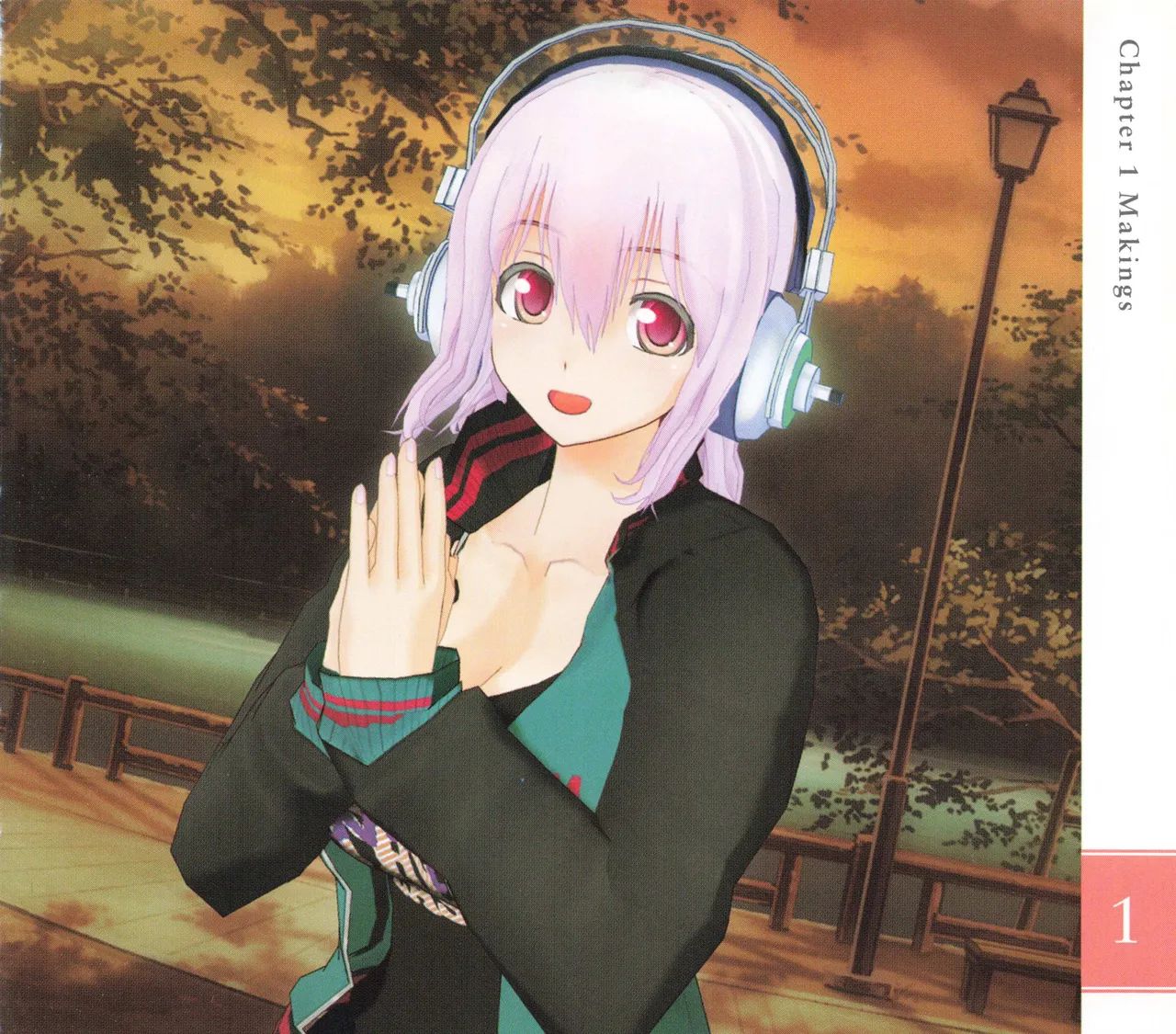 Sonicomi Limited Edition Super Sonico Private Book Page.4
