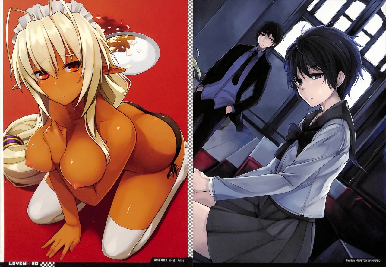 LoveNi+ro Nitroplus Fan Book Page.3