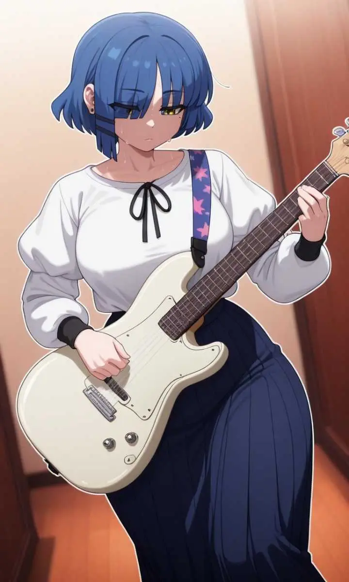 Bocchi the Rock! - Ryo Yamada daidoujipv ai generated Page.4