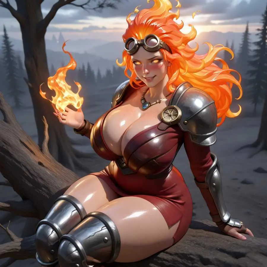 Chandra Nalaar | Magic the Gathering ul7990 ai generated Page.7