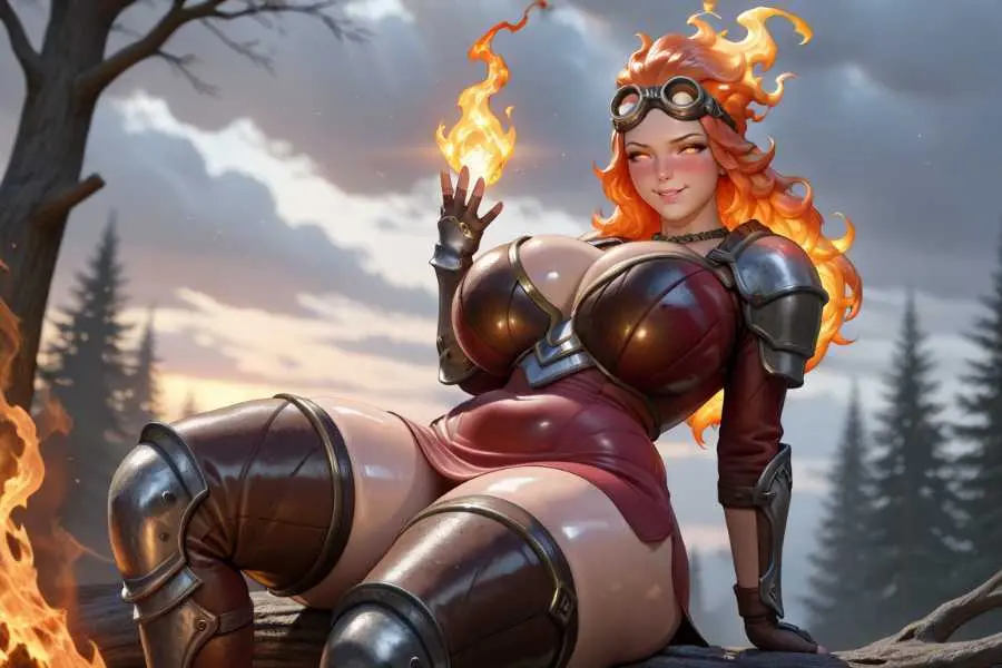 Chandra Nalaar | Magic the Gathering ul7990 ai generated Page.9