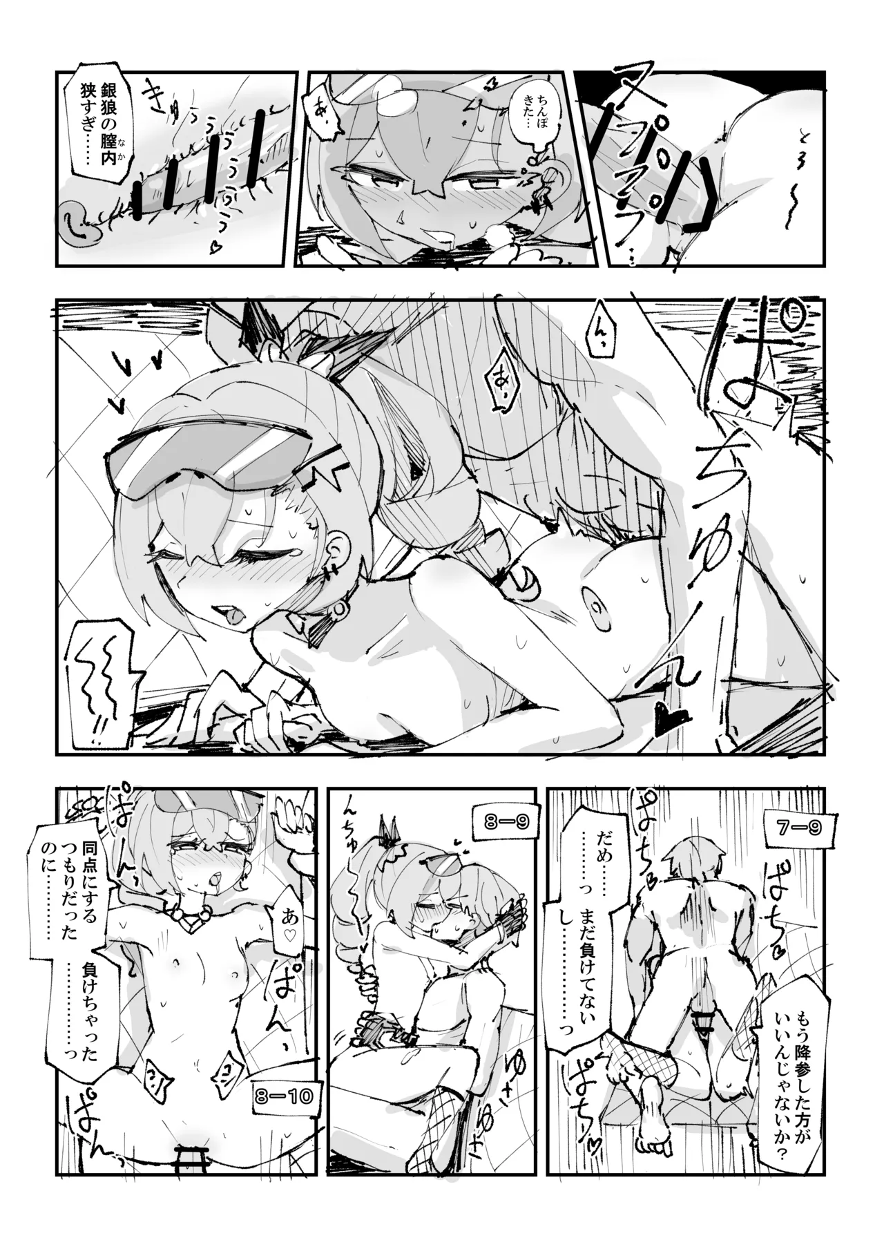 銀狼と罰ゲーム Page.5