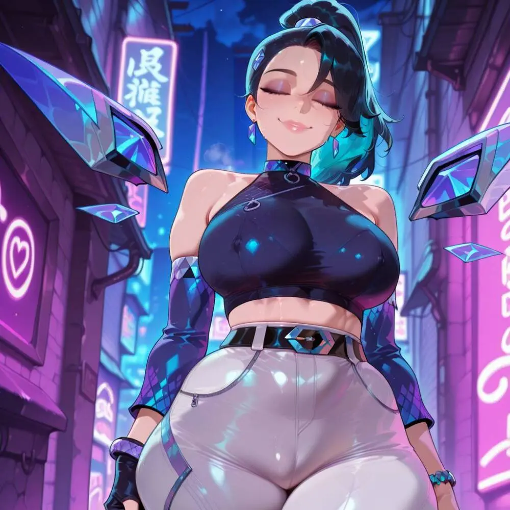 K/DA All Out Kai'sa septerna ai generated Page.186