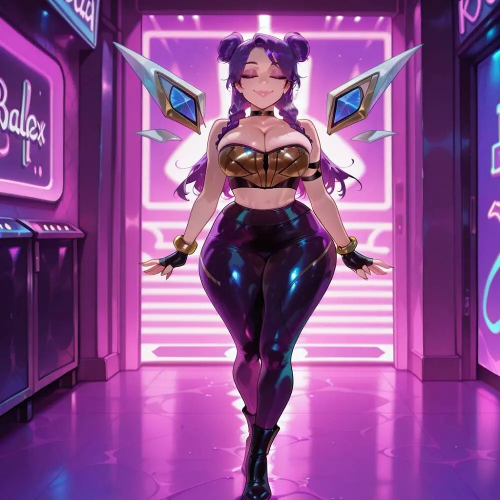 K/DA All Out Kai'sa septerna ai generated Page.188