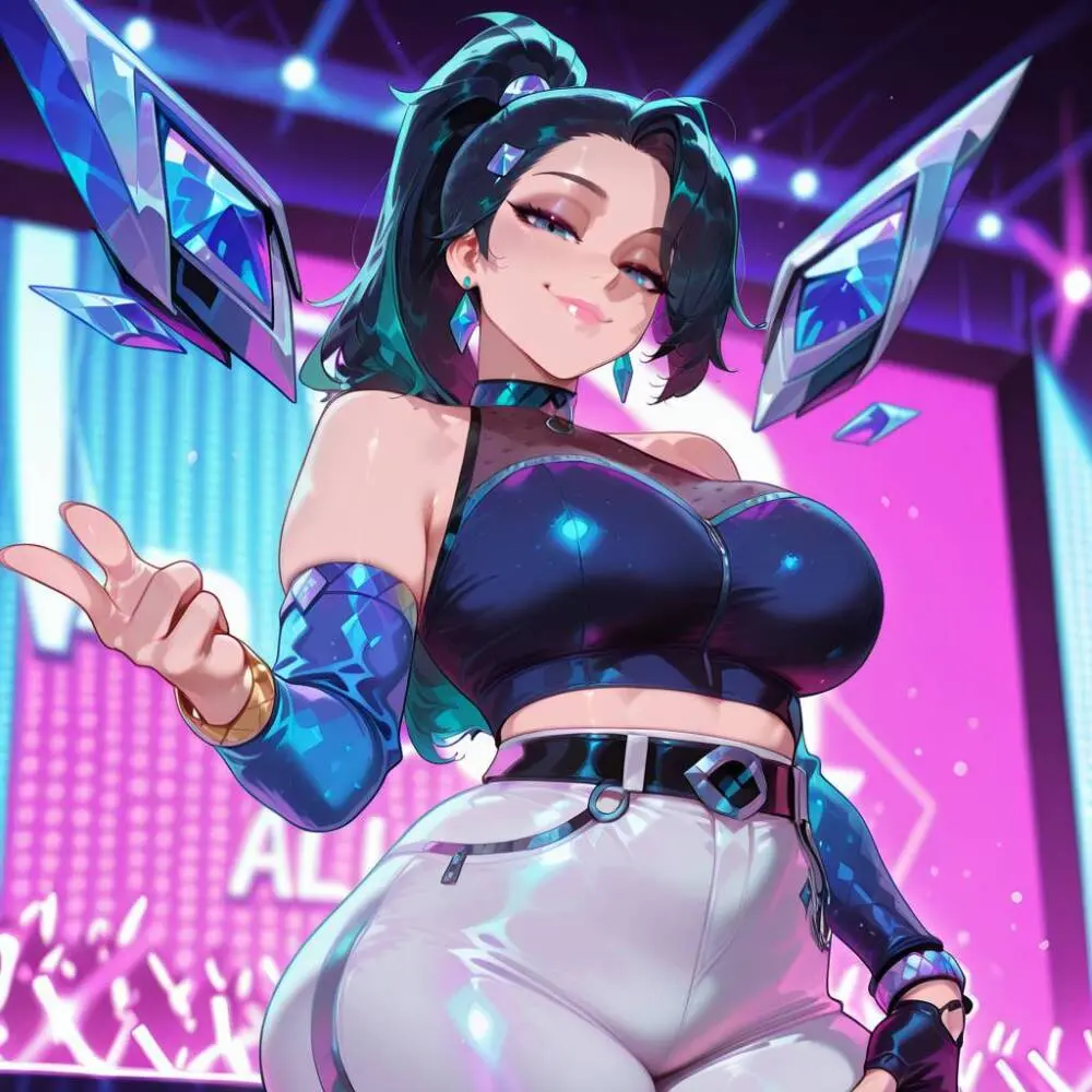 K/DA All Out Kai'sa septerna ai generated Page.191