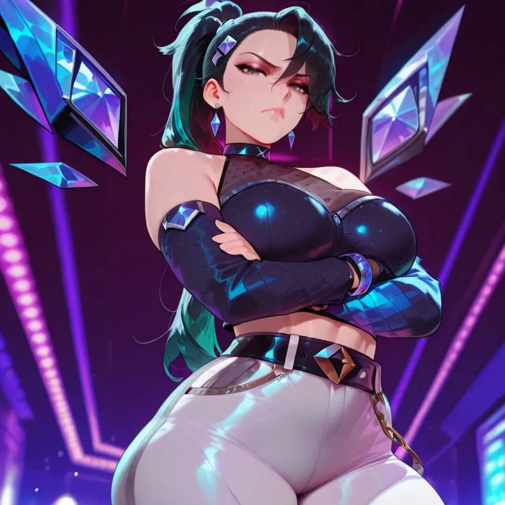 K/DA All Out Kai'sa septerna ai generated Page.3