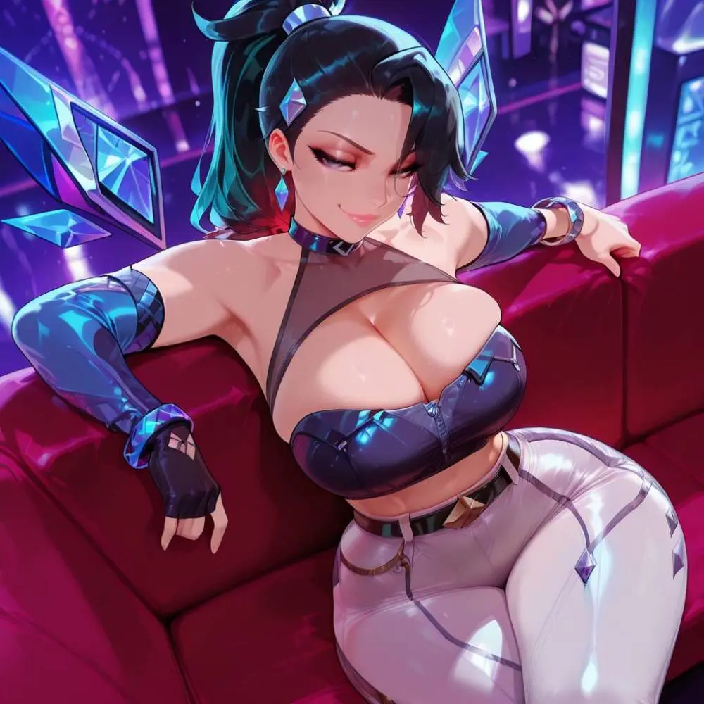 K/DA All Out Kai'sa septerna ai generated Page.6