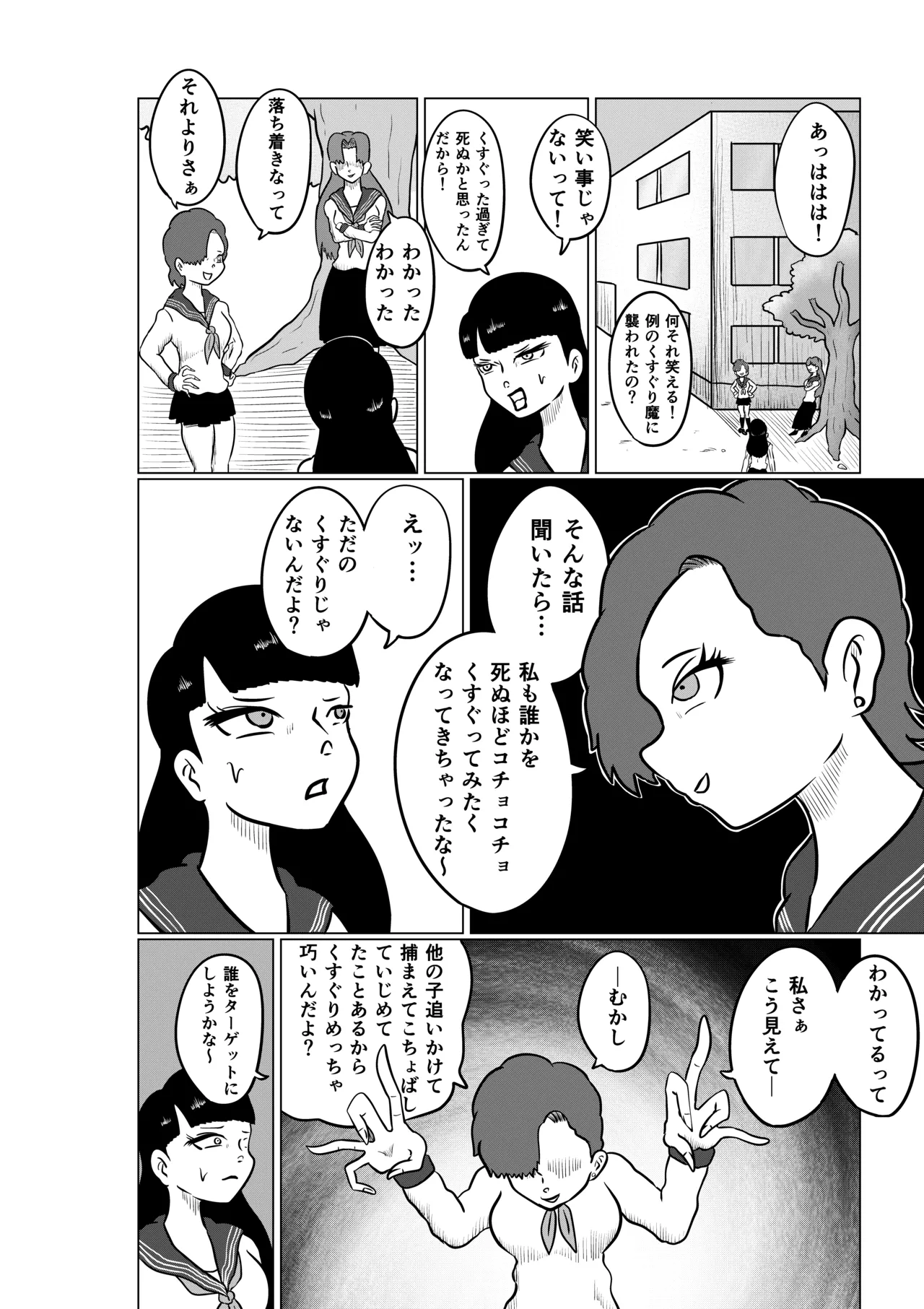 スミレ〜くすぐり猟奇事件〜第二話 Page.8