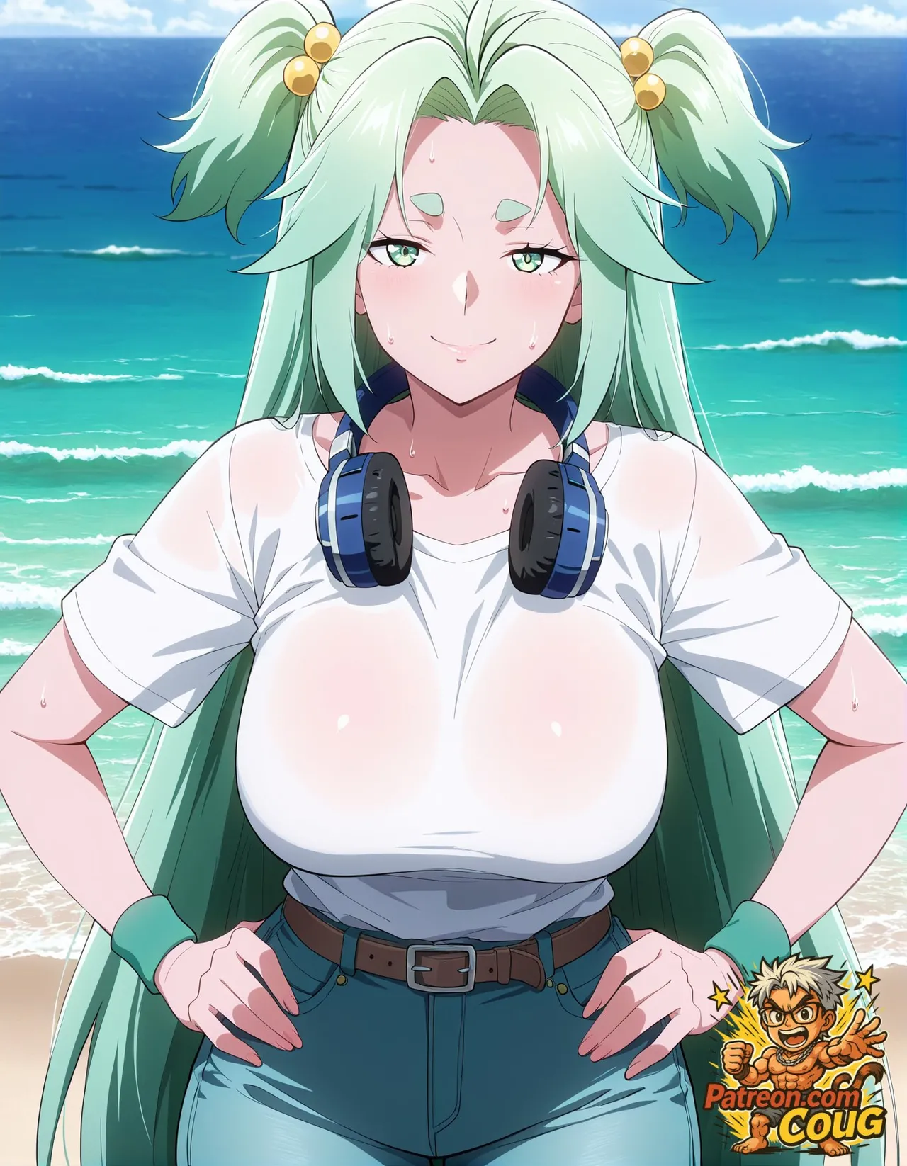 Lucky Cyan hentai (mature version) | To Be Hero X parody [AI Generated]