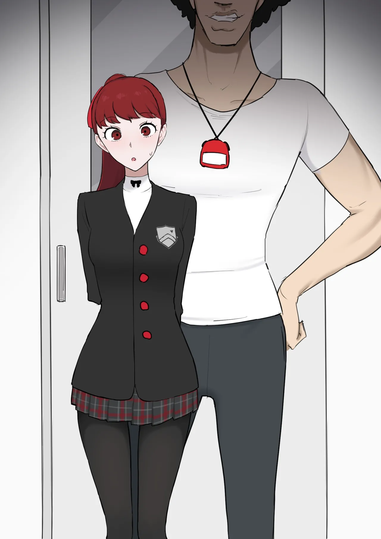 ペルソナ5 芳澤かすみ×鴨志田 Page.10