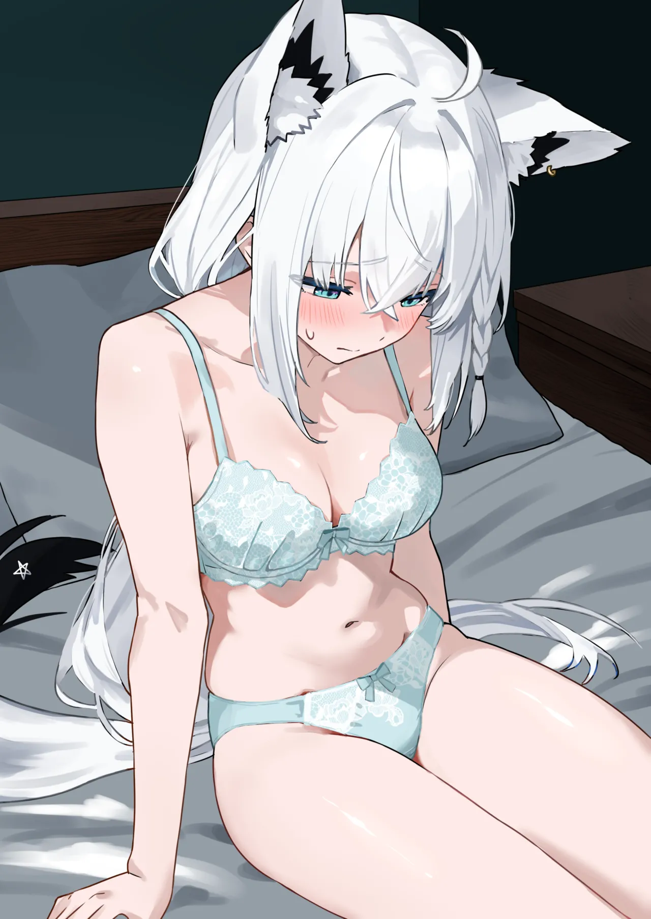 下着姿～おじさんと中出しえっちしちゃうfbk Page.3