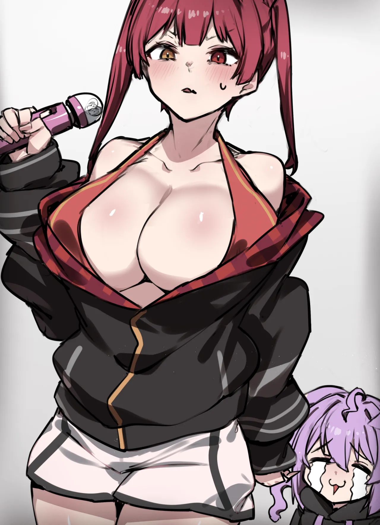 電マを否定されるおかゆと寝てる間に人間電マオナホにされる船長 Page.17