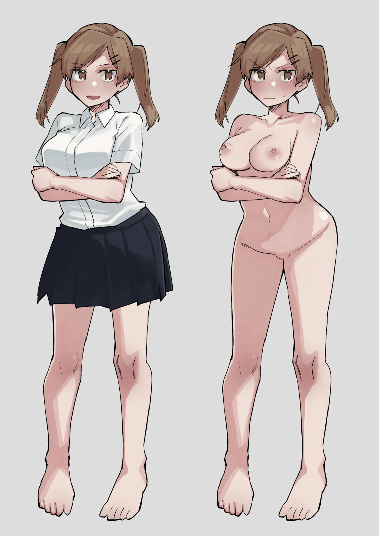 清水ちゃん会田ちゃん 1-4 Page.45