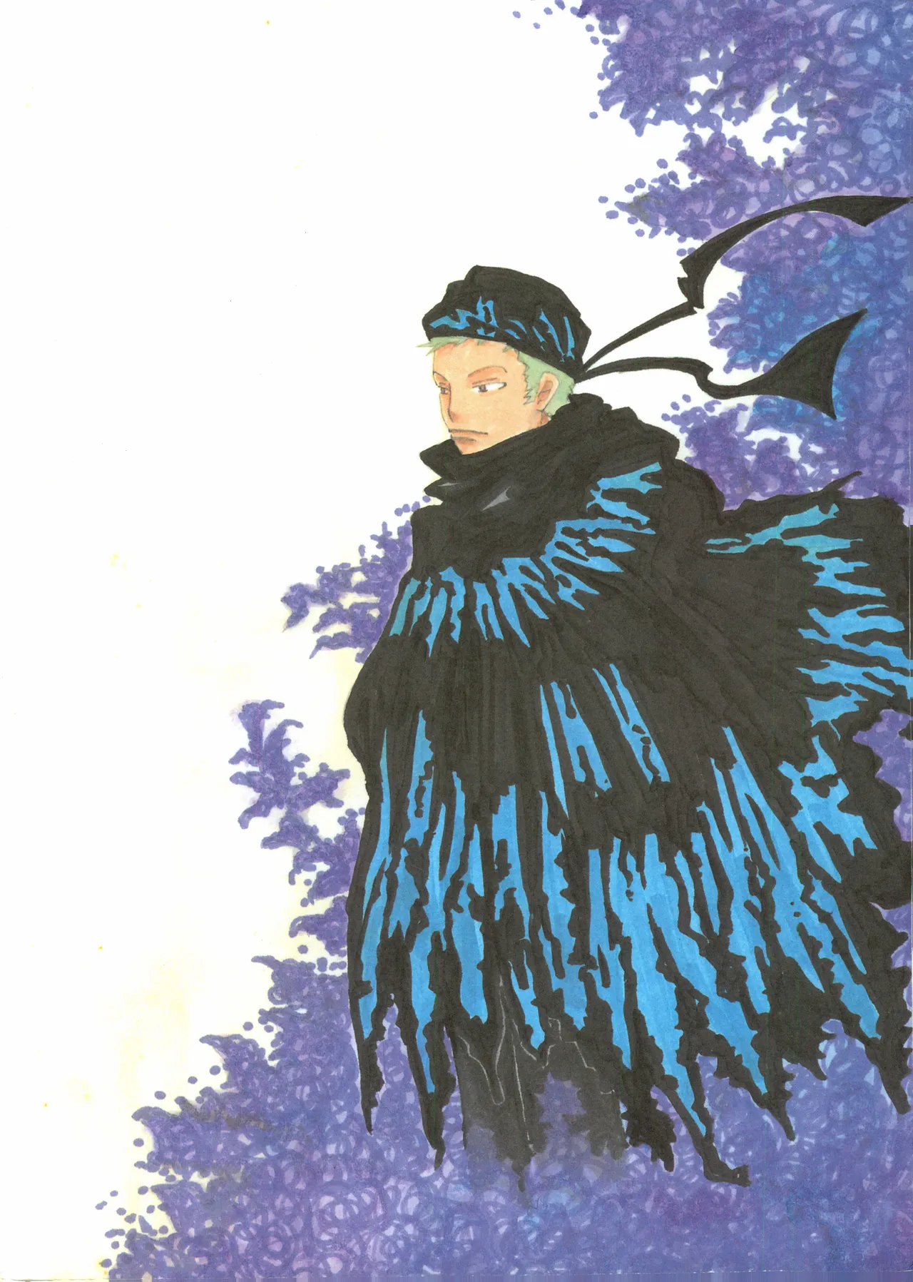 【月野ハナ】青の森、蜘蛛と蝶 Page.50