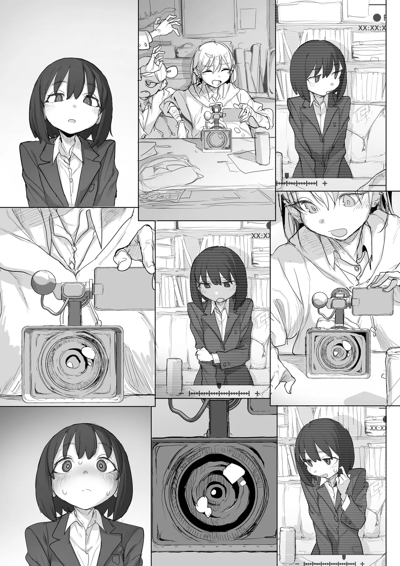 ローター付けたままノーパンで撮影されてみようチャレンジ：でかクリオナ編 Page.16