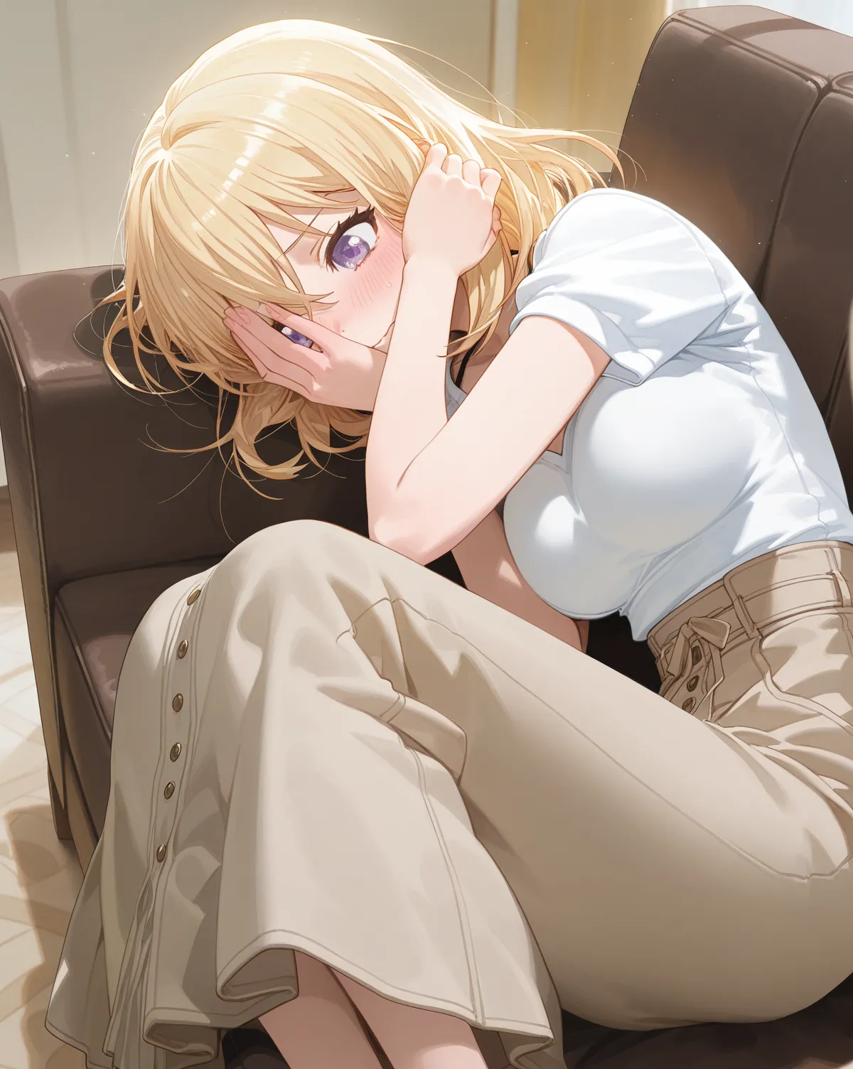 败给恐惧的八幡海玲 Page.4