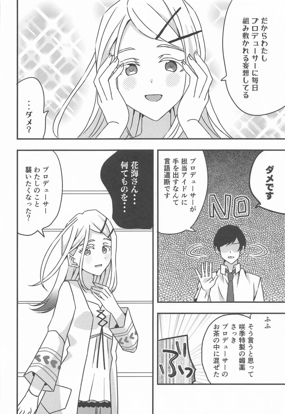プロデューサー、わたしのことレイプしてもいいよ。 Page.4